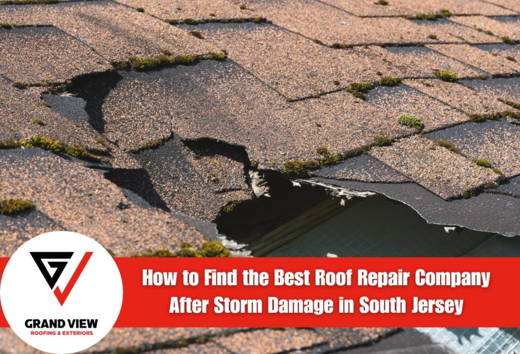 How to Find the Best Roof Repair Company After Storm Damage in South Jersey