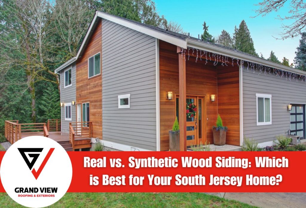 Real vs. Synthetic Wood Siding: Which is Best for Your South Jersey Home?