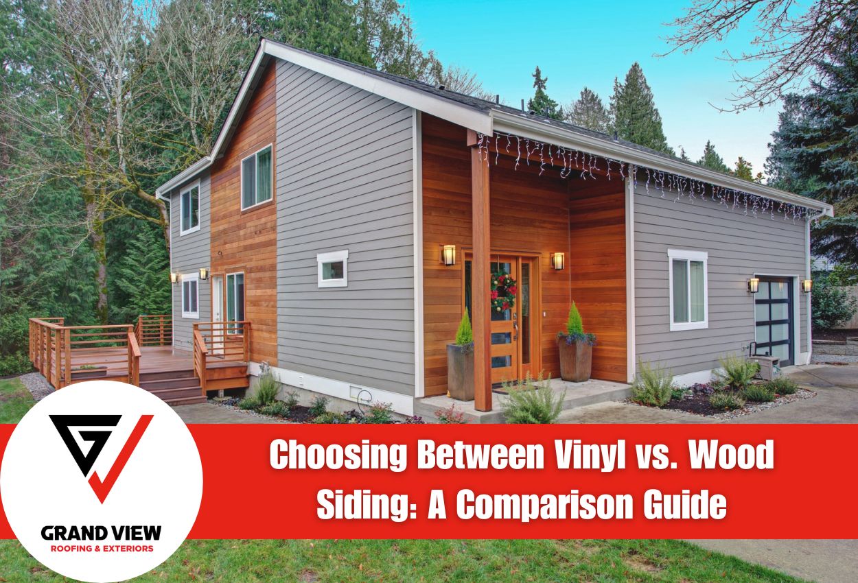 Choosing Between Vinyl vs. Wood Siding: A Comparison Guide
