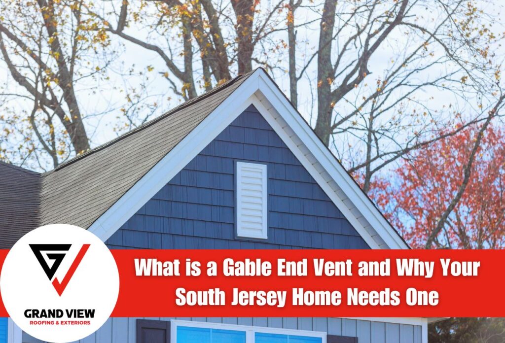What is a Gable End Vent and Why Your South Jersey Home Needs One