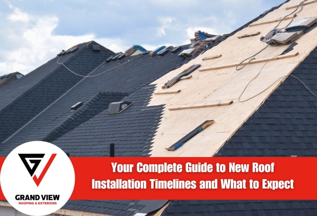 Your Complete Guide to New Roof Installation Timelines and What to Expect