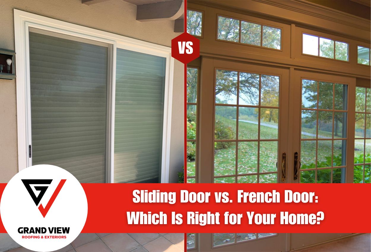 Comparison of sliding door versus French door for home options